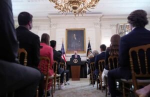 Trump memperbarui seruannya agar Kongres turun tangan dan mengesahkan undang-undang untuk mengontrol olahraga kampus