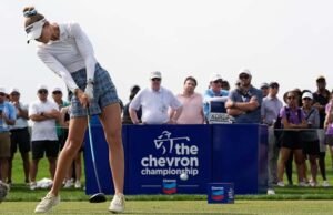 Nelly Korda memperlambat kecepatannya dan memimpin 5 pukulan di Kejuaraan Chevron