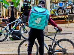 kesehatan pengemudi pengiriman Uber Eats dan Deliveroo dalam keadaan waspada