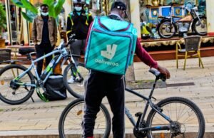 kesehatan pengemudi pengiriman Uber Eats dan Deliveroo dalam keadaan waspada