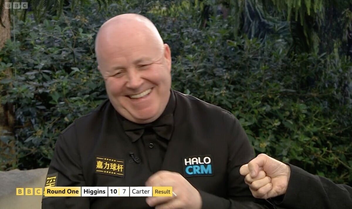 John Higgins di BBC
