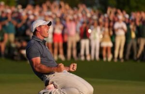 Rory McIlroy kehilangan beban memenangkan jaket hijau. Sekarang jatuh ke tangan orang lain