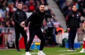 Tottenham kalah lagi karena pelatih baru Roberto De Zerbi memulai dengan buruk