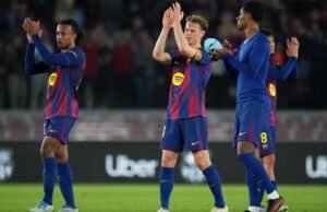 Usai penampilan istimewa, De Jong berbicara tentang Lamine, Messi, Piala Dunia, dan sejarah Barcelona: “Tidak ada klub yang lebih baik bagi saya”