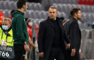 Video: Pesan dari Diego Simeone kepada Hansi Flick usai pertandingan antara Atlético dan Barcelona