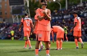 Lamine Yamal berterima kasih kepada rekan setimnya di Barcelona atas penghormatannya setelah mencetak gol melawan Getafe