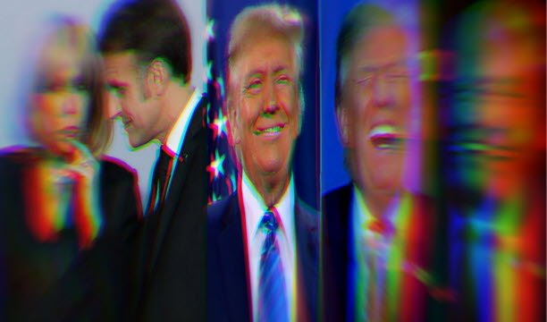 Strategi rayuan Donald Trump yang dilakukan Emmanuel Macron tidak berhasil, menurut Bertrand Badie. Namun Presiden Republik tidak mengubah sikapnya. Foto Sipa/Yassine Mahjoub