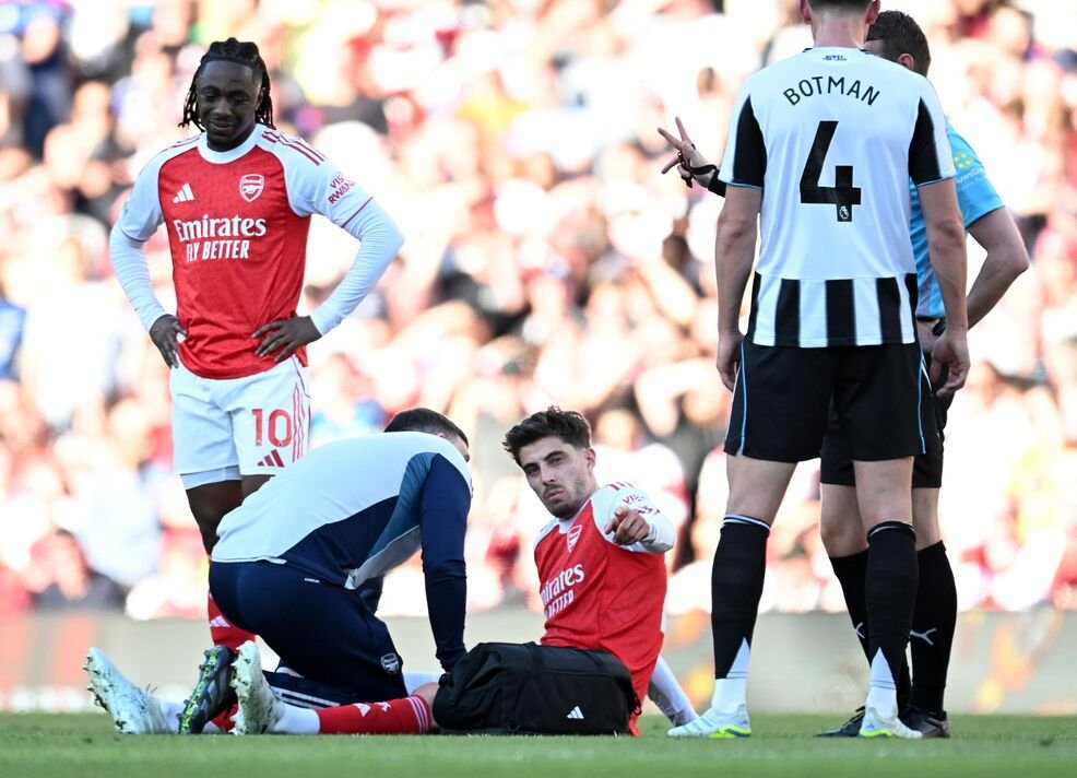 Kai Havertz adalah satu dari dua pemain Arsenal yang terpaksa absen karena cedera