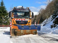Vosges. La Bresse: terbuka untuk lalu lintas, Route des Crêtes beralih ke mode musim semi