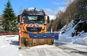 Vosges. La Bresse: terbuka untuk lalu lintas, Route des Crêtes beralih ke mode musim semi