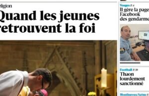 Vosges. Temukan halaman depan surat kabar Anda pada hari Sabtu tanggal 4 April