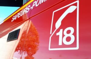 Wangenbourg-Engenthal. Terluka parah, dia melarikan diri dari kendaraan kecelakaan yang terbakar