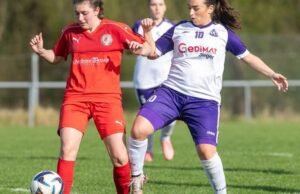 Sepak bola. Piala Alsace Wanita (perempat final): di Hinterfeld, pertandingan, tujuh dan pertandingan Sélestat!