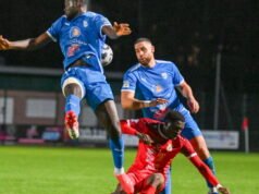 Foto. Sepak Bola (regional 1). Raon-l’Etape mendominasi Jarville (4-2) dan memberikan angin segar