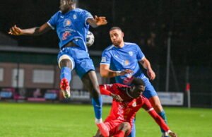 Foto. Sepak Bola (regional 1). Raon-l’Etape mendominasi Jarville (4-2) dan memberikan angin segar