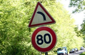 Timur Besar. 80 km/jam atau 90 km/jam? Di Grand Est, peta dengan batas kecepatan berdasarkan departemen