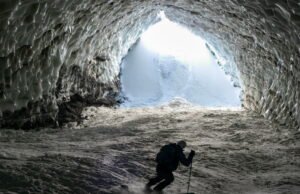 Haute-Savoie. “Salah satu tempat paling gila yang pernah saya mainkan”: terowongan beku yang membuat para pemain ski terpesona