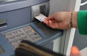 Obernai. ATM menghilang di pusat kota