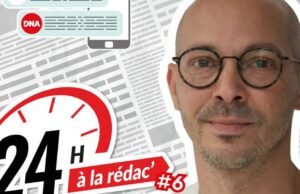 24 jam di kantor redaksi. Menjadi “konduktor” tim editorial bersama Florian Haby, wakil pemimpin redaksi operasional