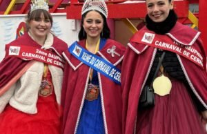 Cernay. Di tengah hujan namun dalam kegembiraan, prosesi terakhir musim ini