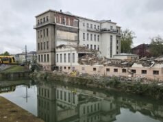 Mulhouse. Seratus lima puluh unit tempat tinggal di lokasi bekas kantor pusat La Poste