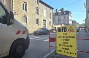 Vosges. Épinal: gangguan selama empat hari di rue Aristide-Briand dengan lalu lintas berubah sebagian