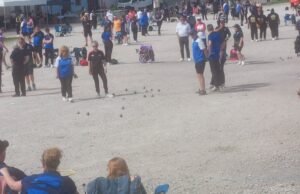 Gambar. Kejuaraan ganda campuran petanque di Vosges mempertemukan hampir 350 pemain di Mirecourt