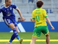 Sepak bola. Penampilan terakhir dalam seleksi pemain Racing Club de Strasbourg