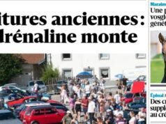 Vosges. Temukan halaman depan surat kabar Anda Senin 20 April