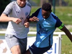 Sepak bola. Wilayah 2: Hoerdt dan La Menora berbagi poin