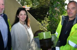 Guebwiller. Dua puluh perangkap dikerahkan di ruang publik untuk melawan lebah Asia