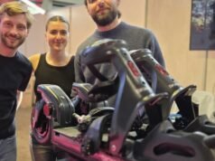 Grenoble. Skwheel, penemu ski listrik pertama di dunia, akan membuka sekolah di resor