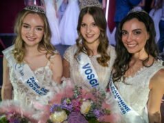 menghidupkan kembali terpilihnya Camille Mey yang menjadi Miss Vosges 2026