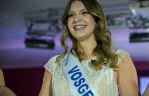 Vosges. Pada usia 19 tahun, Gérômoise Camille Mey menjadi Miss Vosges 2026 di penghujung malam yang intens