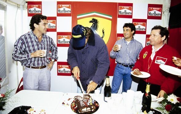 Ayrton Senna dan Jean Todt Ayrton Senna dan Jean Todt